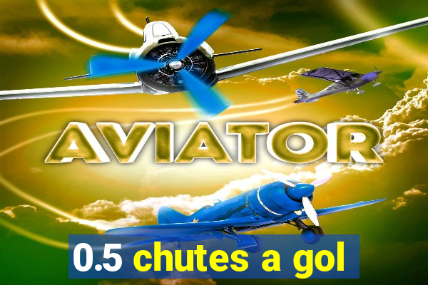 0.5 chutes a gol